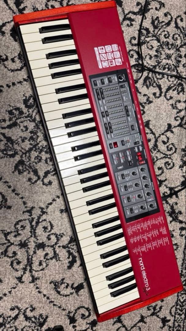 ノードエレクトロ3 Clavia Nord 61Key 純正ソフトケース付 Nord（CLAVIA） Nord Electro 6D 61+専用ソフトケースセット ノード