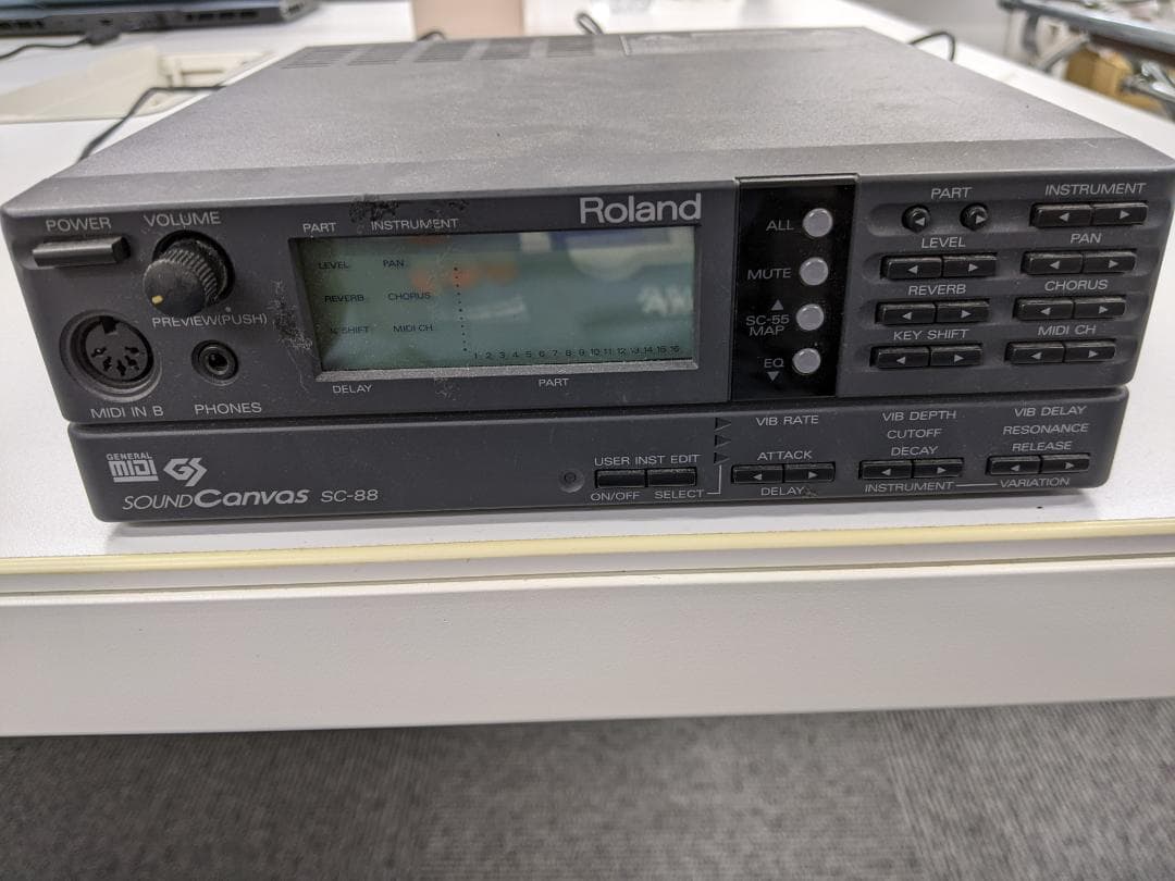 Roland SOUND Canvas SC-88 MIDI音源