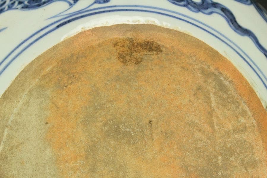 中国美術 青花 龍紋 天球瓶(A737) - メルカリ