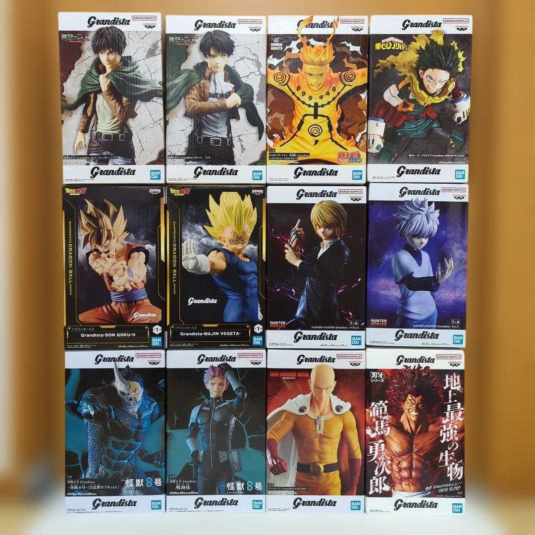 Grandista　グランディスタ　12種　BANDAI　BANPRESTO