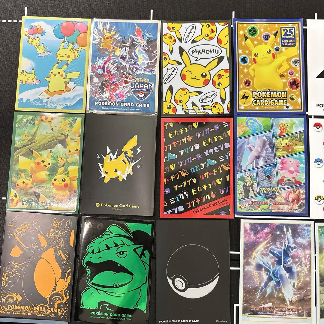 ポケカ スリーブ31種類まとめ売りセット ピカチュウ ポケモン デッキ