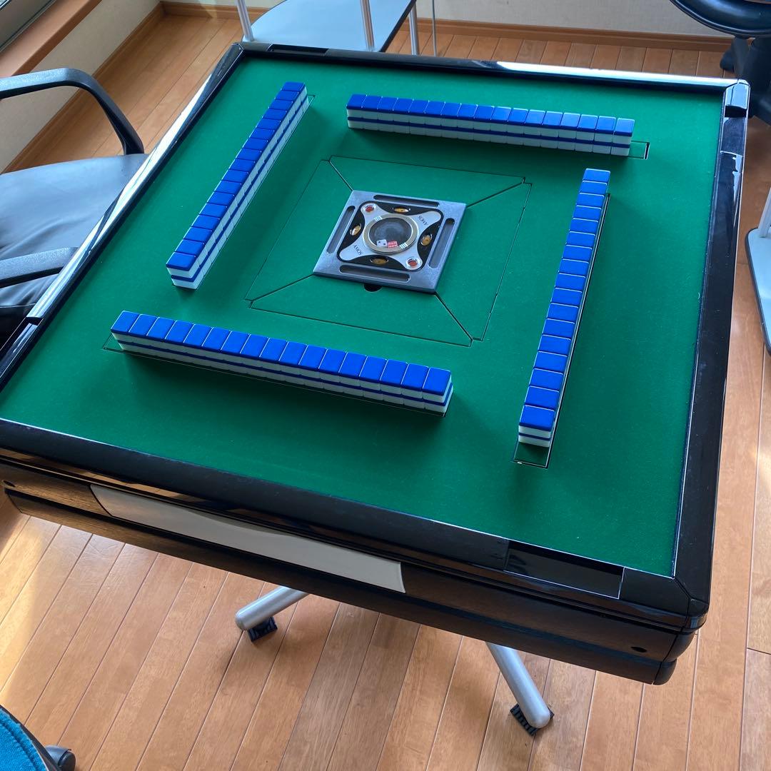 全自動麻雀卓 アモスJOY ブラック 天板付 美品 フルセットの場合引取り