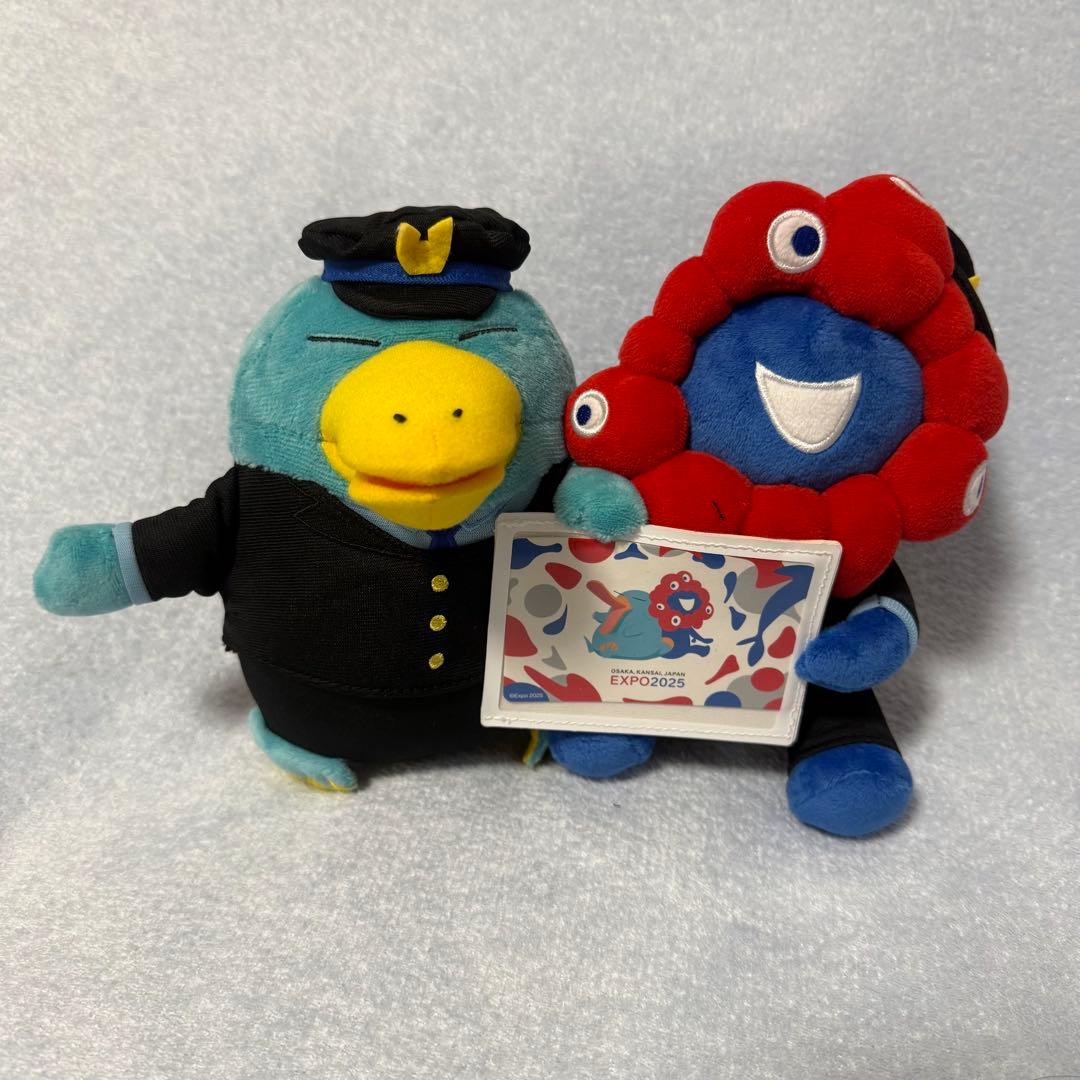 万博 ミャクミャク ICOCA ぬいぐるみ イコちゃん EXPO 2025 JR - メルカリ