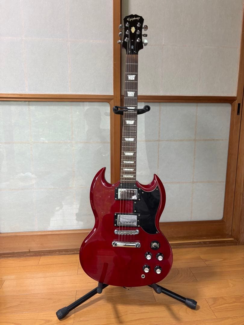 Epiphone SG レッド エレキギター Epiphone Power Players SG Lava Red エレキギター ラヴァレッド 7/8