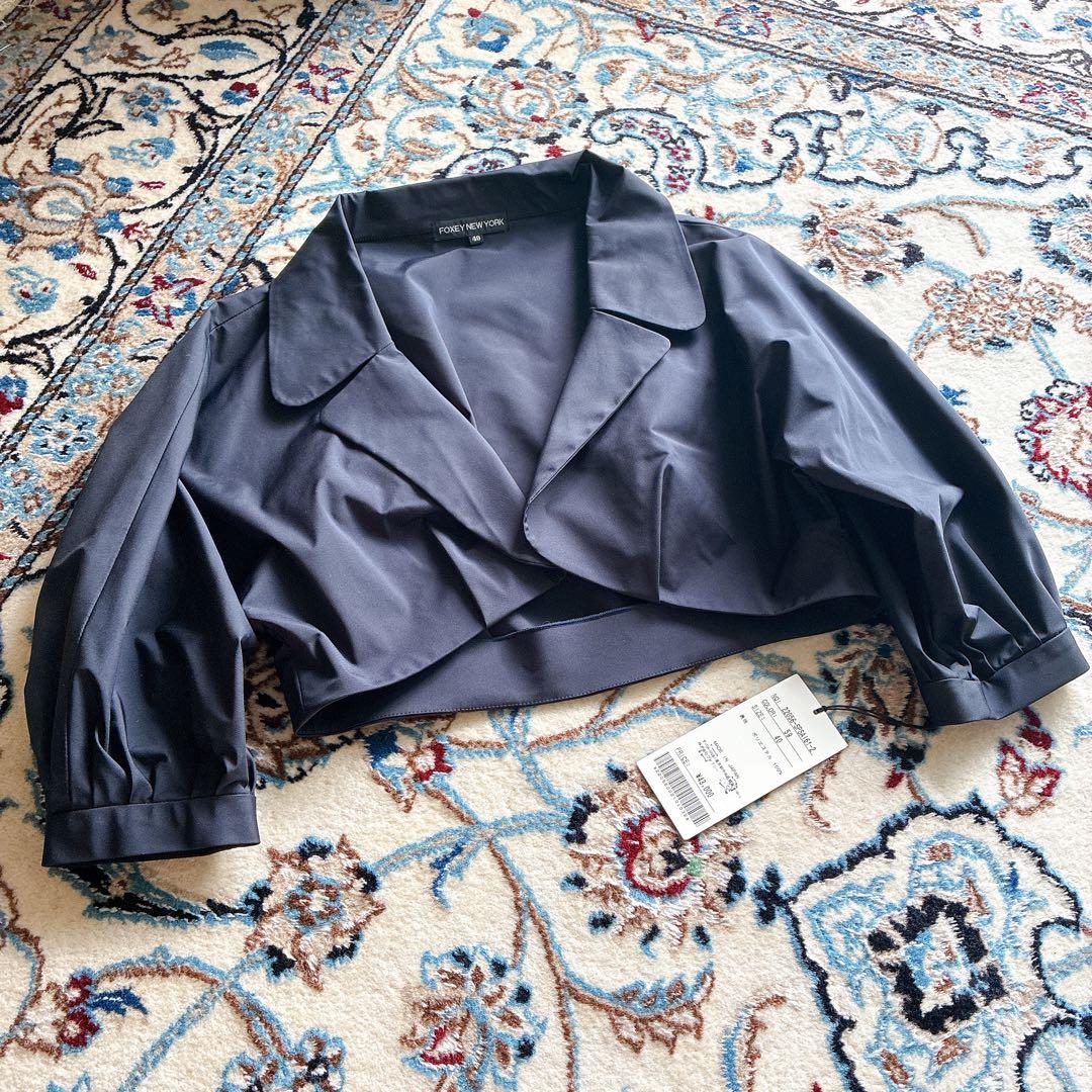 七分袖ボレロカーディガン FOXEYNEWYORK未使用タグ付き
