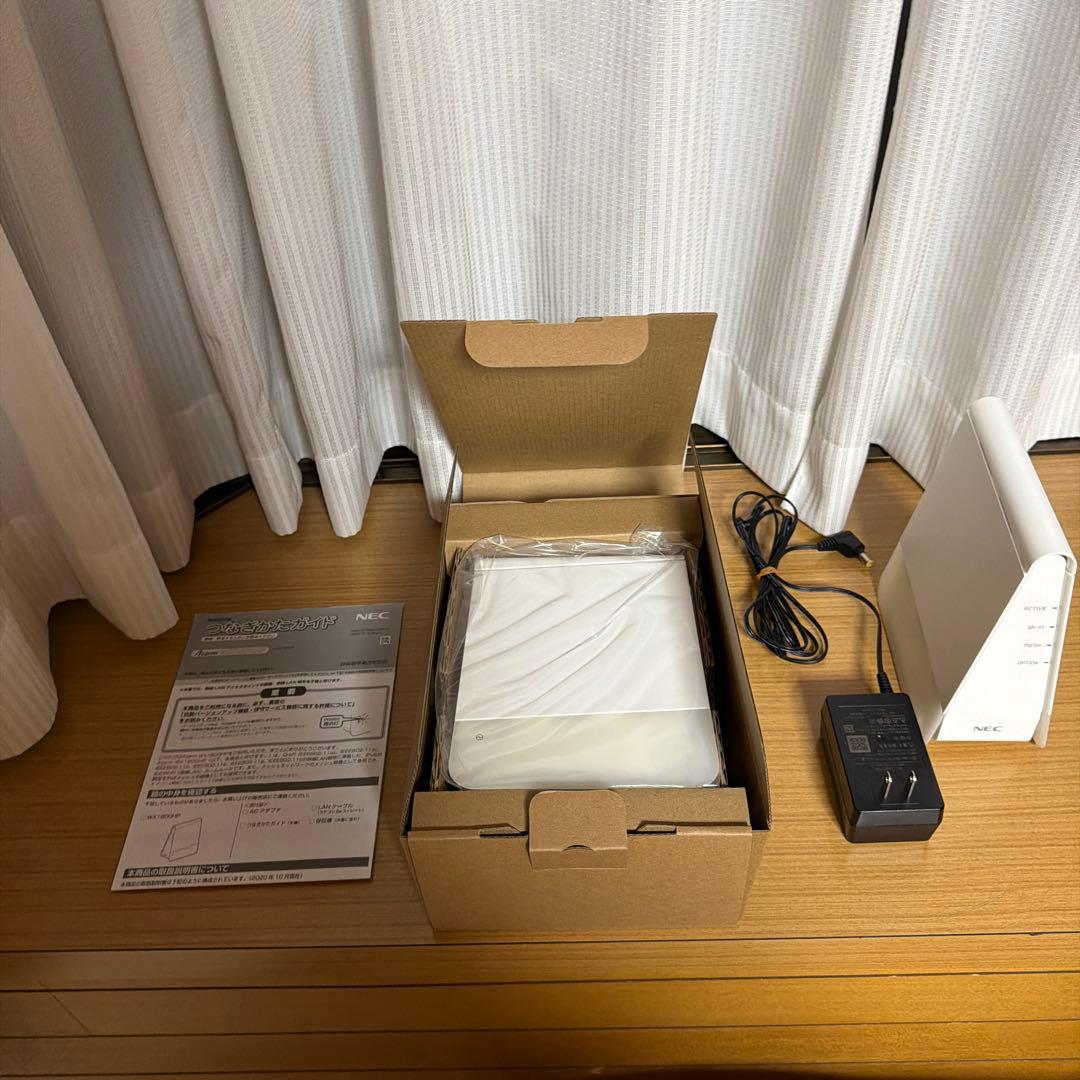 NEC Aterm WX1800HP 2台セット Amazon | 【Amazon.co.jp限定】NEC WiFi6 メッシュルーター 親機&中継
