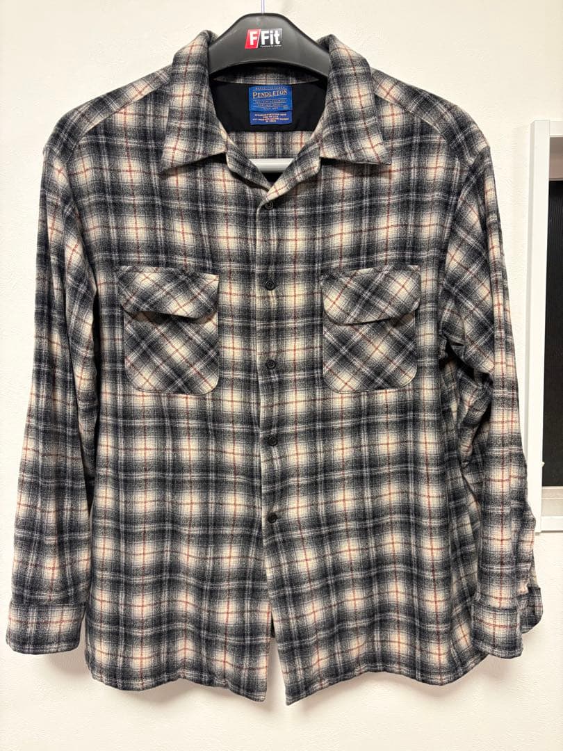 Pendleton 100%バージンウールネルシャツ希少サイズ4xl オンブレ