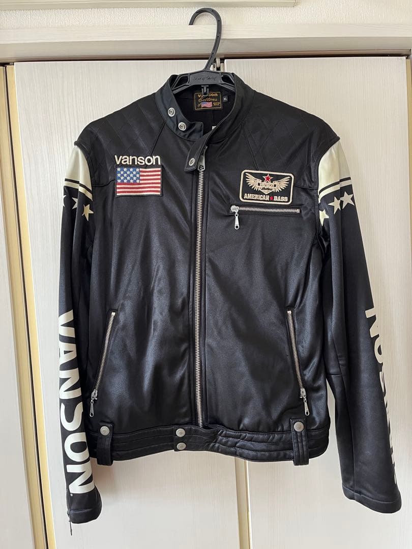 バンソンVANSON ABV-702 ボンディング シングルライダースジャケット
