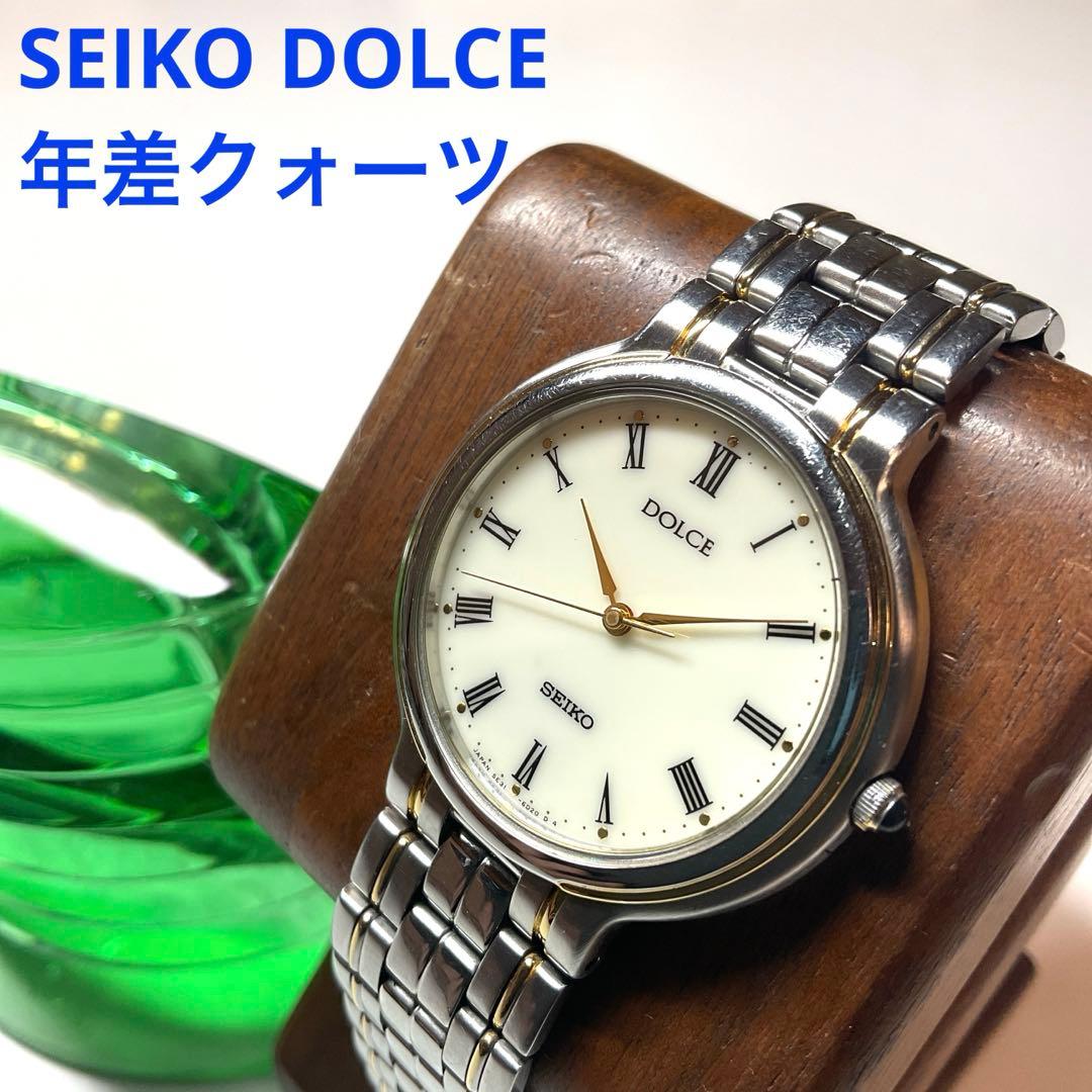 セイコー》ドルチェ年差クォーツ電池交換済み稼動 - メルカリ