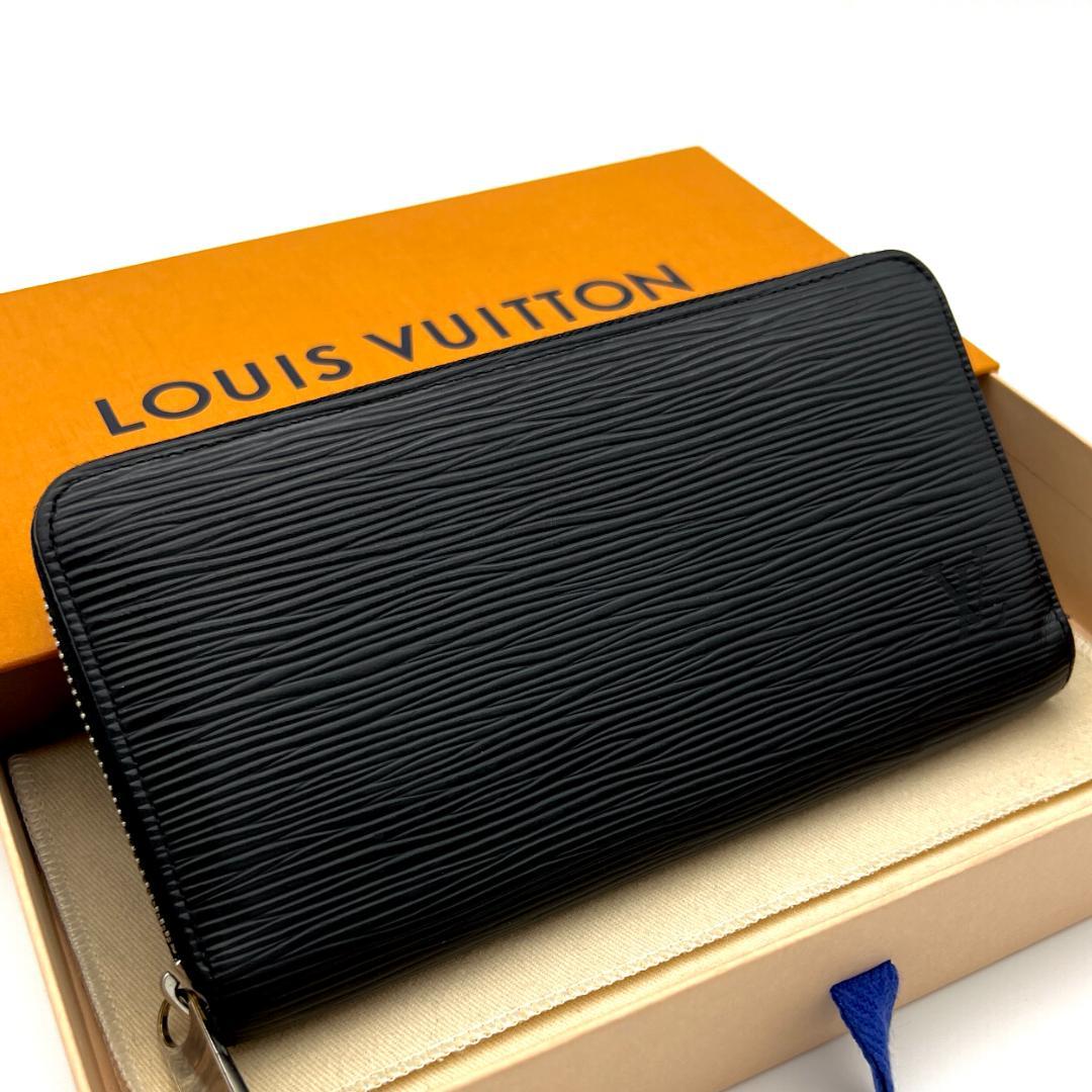 トメ様　ルイヴィトン エピ ジッピーウォレット ブラック 長財布 A586
