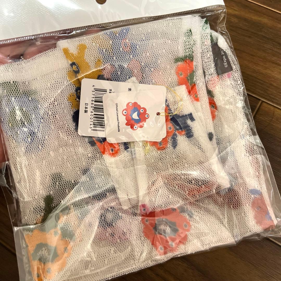 大阪万博 ミャクミャク レースバッグ マルチカラー シアー カラフル