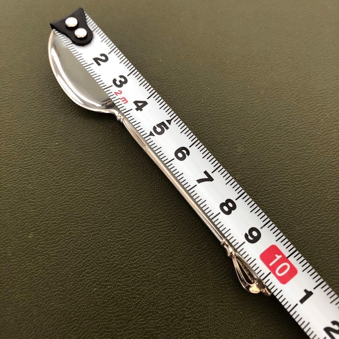 W&S.SORENSEN 純銀クラウンスプーン6本スターリングシルバー銀製