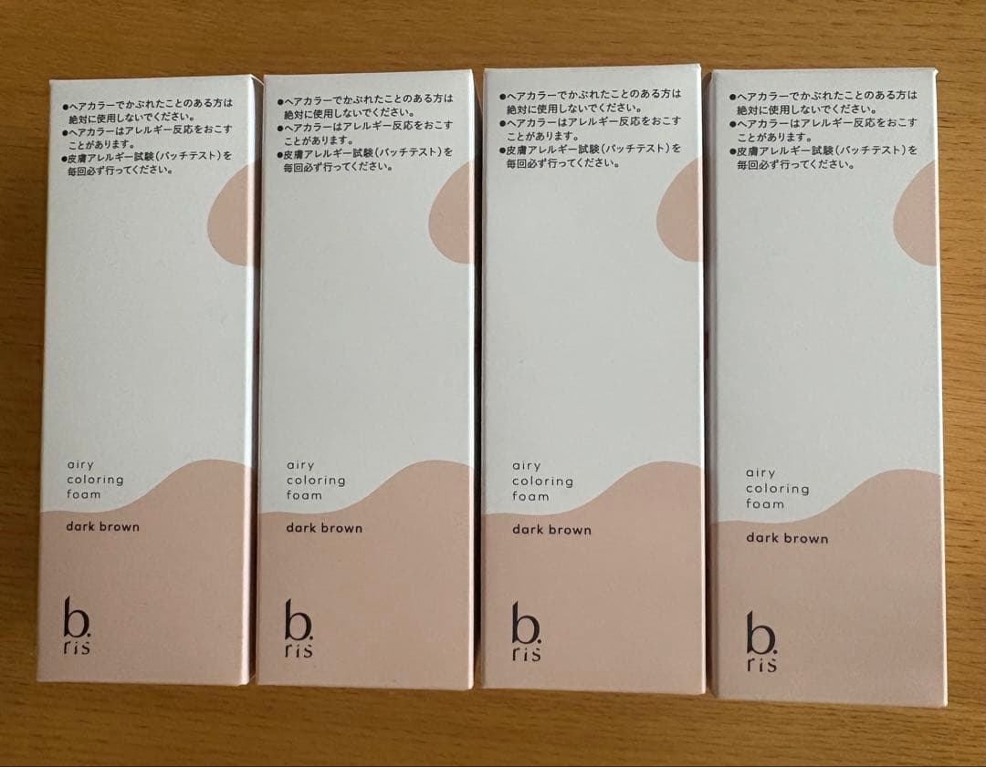b ris エアリーカラーリングフォーム ダークブラウン 80g