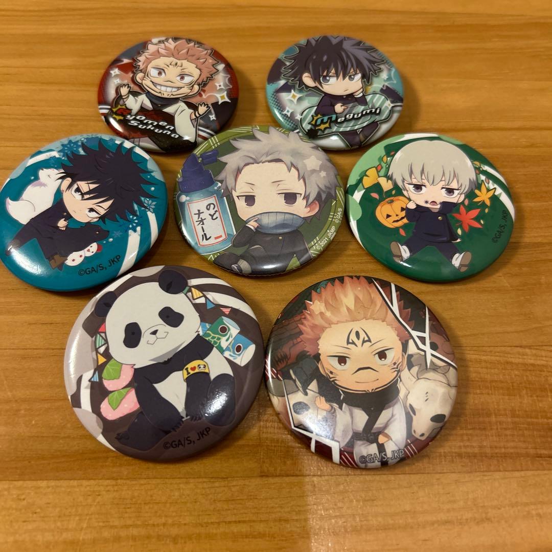 呪術廻戦 缶バッジ まとめ売り - メルカリ