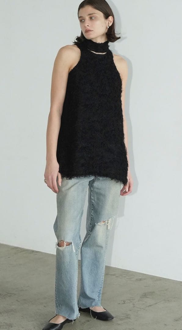 CLANE CRASH DENIM PANTS