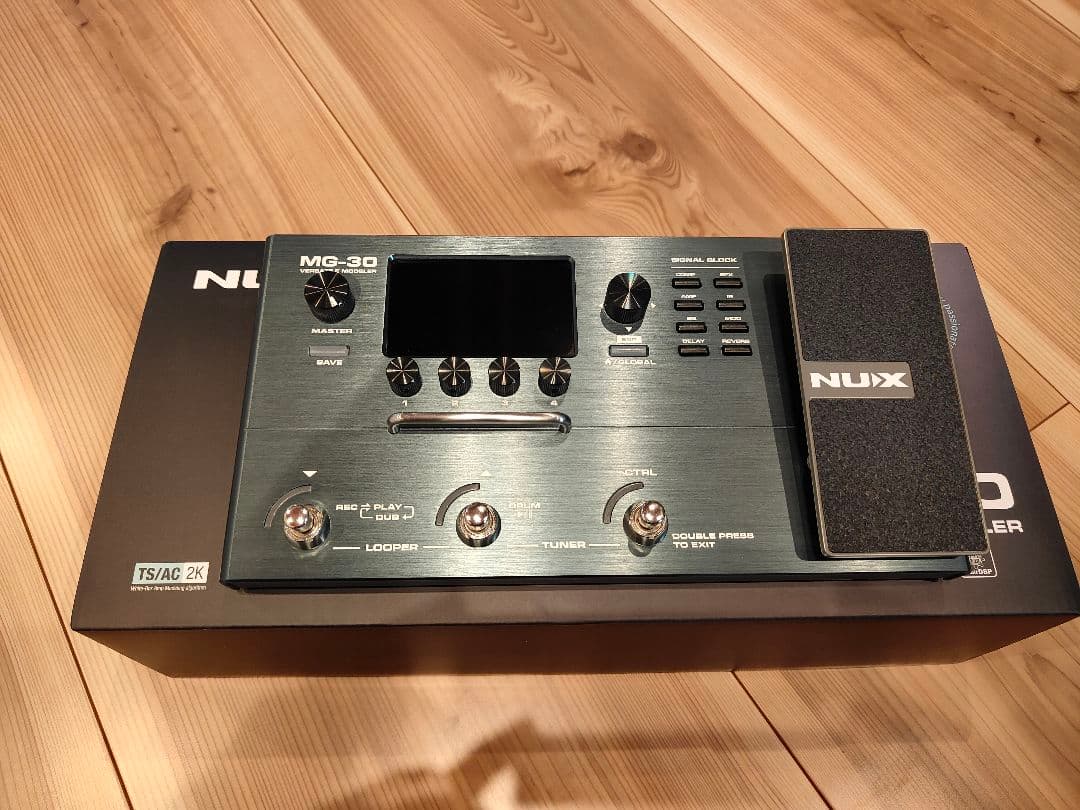 美品　NUX / MG-30 ニューエックス マルチエフェクター MG30