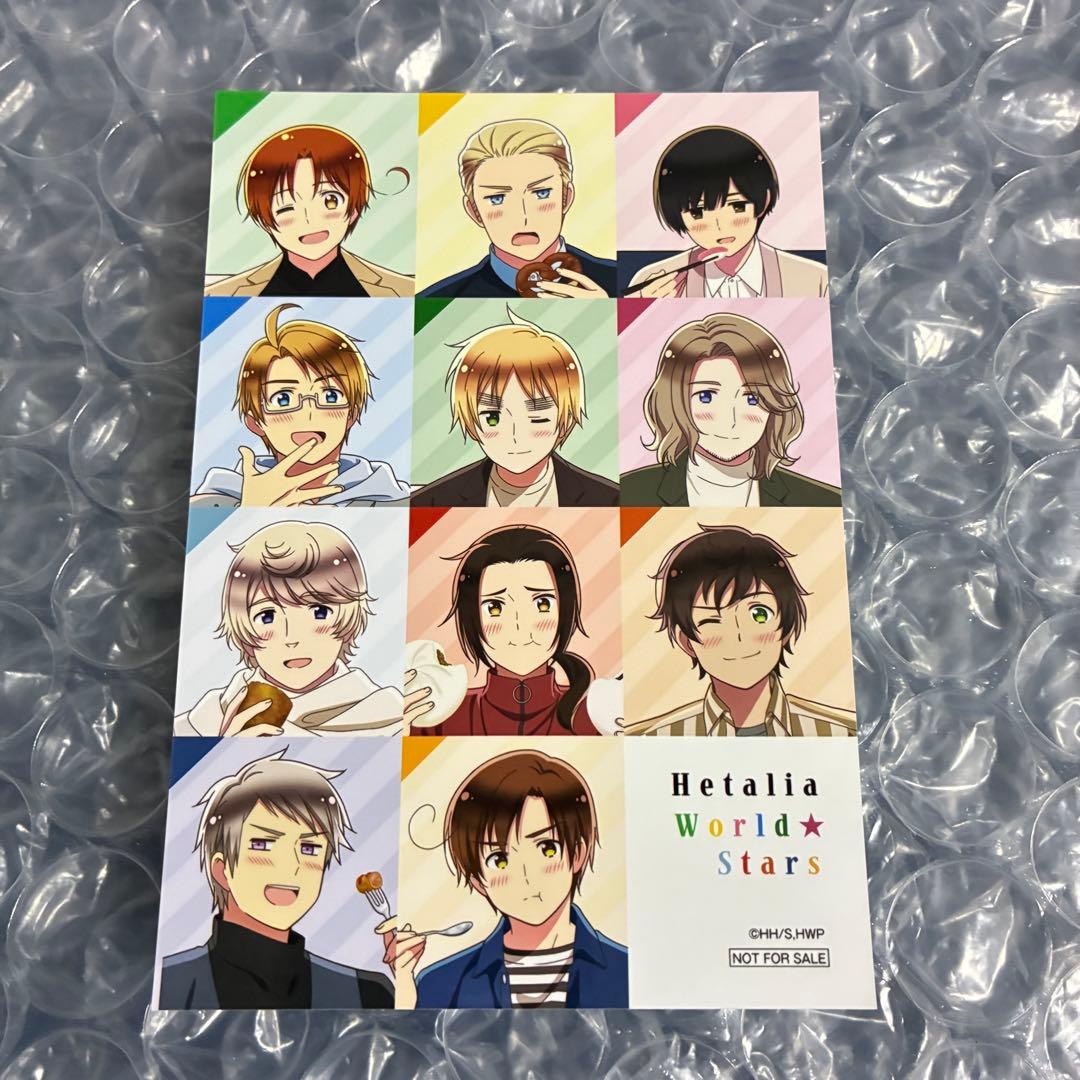 ヘタリア 全員集合 ブロマイド いっしょにごはん くじ引き堂 購入特典