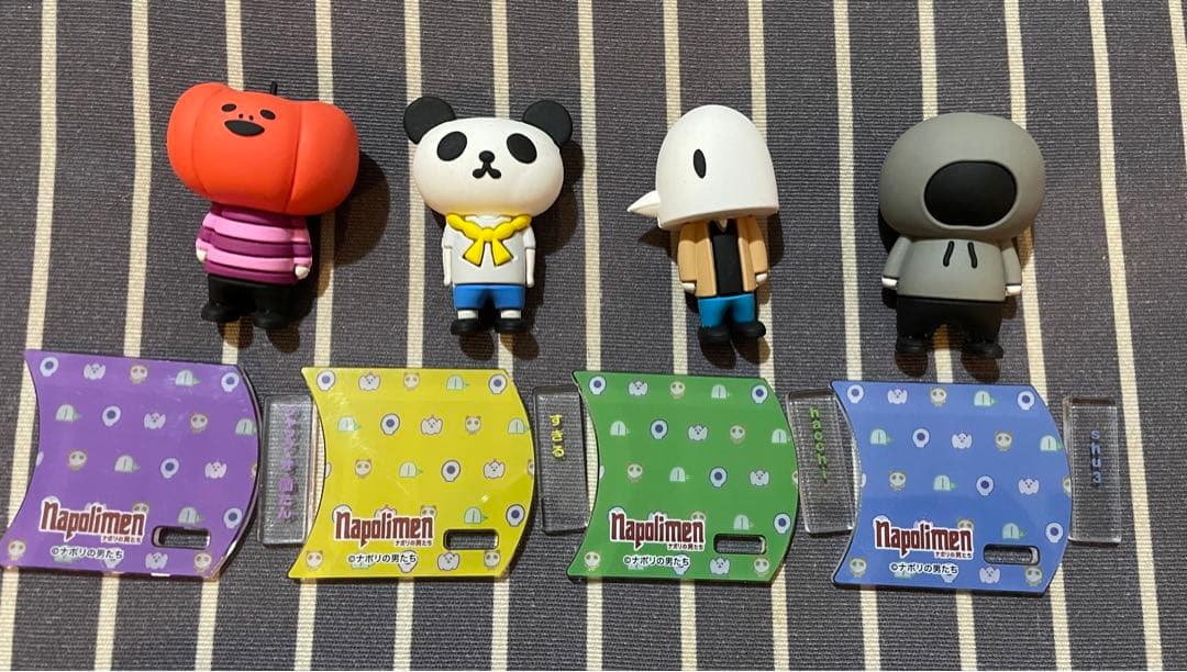 ナポリの男たち ラバーマスコット4体セット ナポリ展 - ナポリの男たち