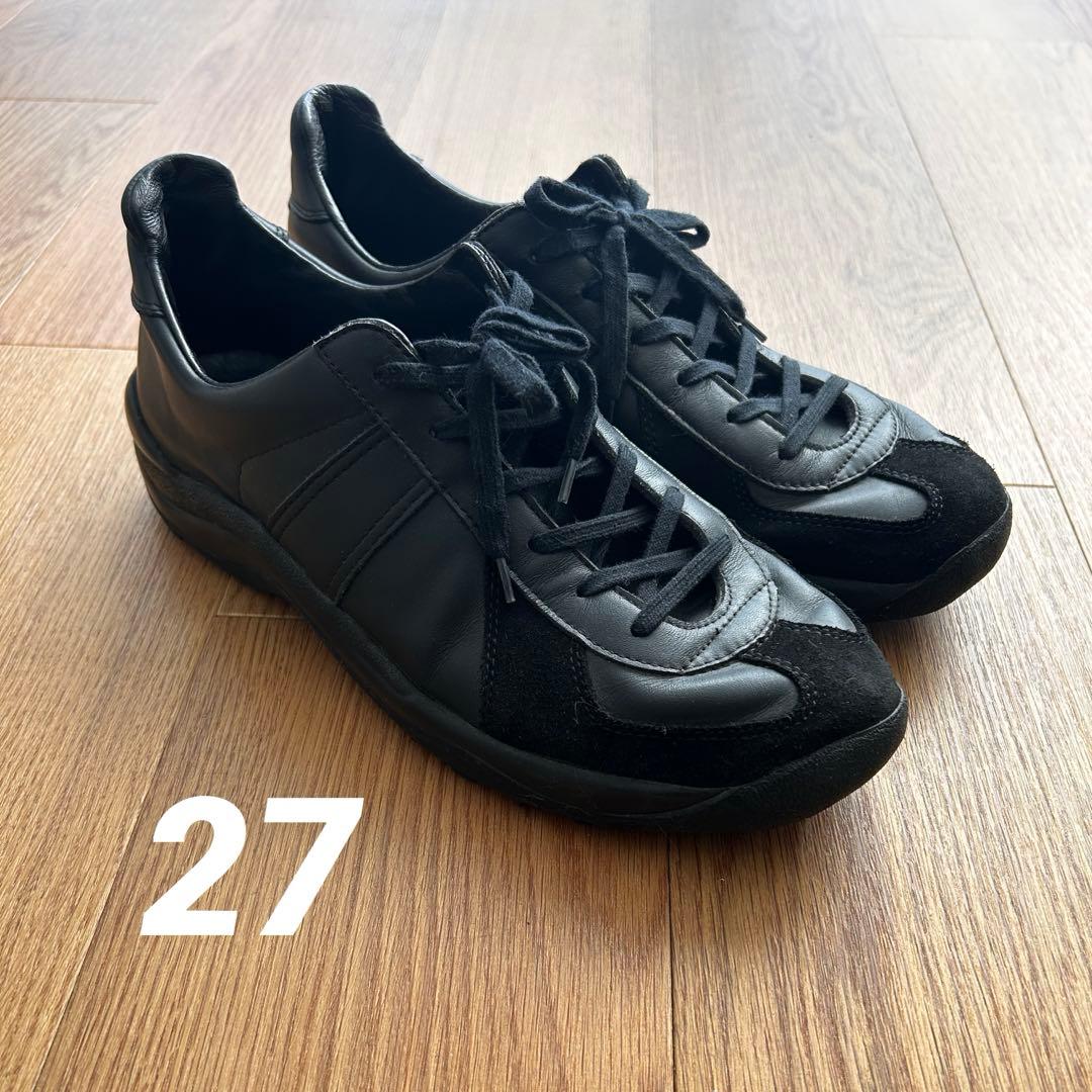 REPRODUCTION OF FOUND オールブラック ジャーマントレーナー