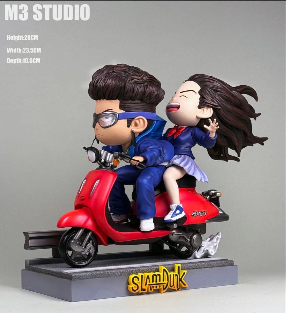 SLAMDUNK 宮城リョータ 井上あやこ Q版 ガレージキット ガレキ スタチ
