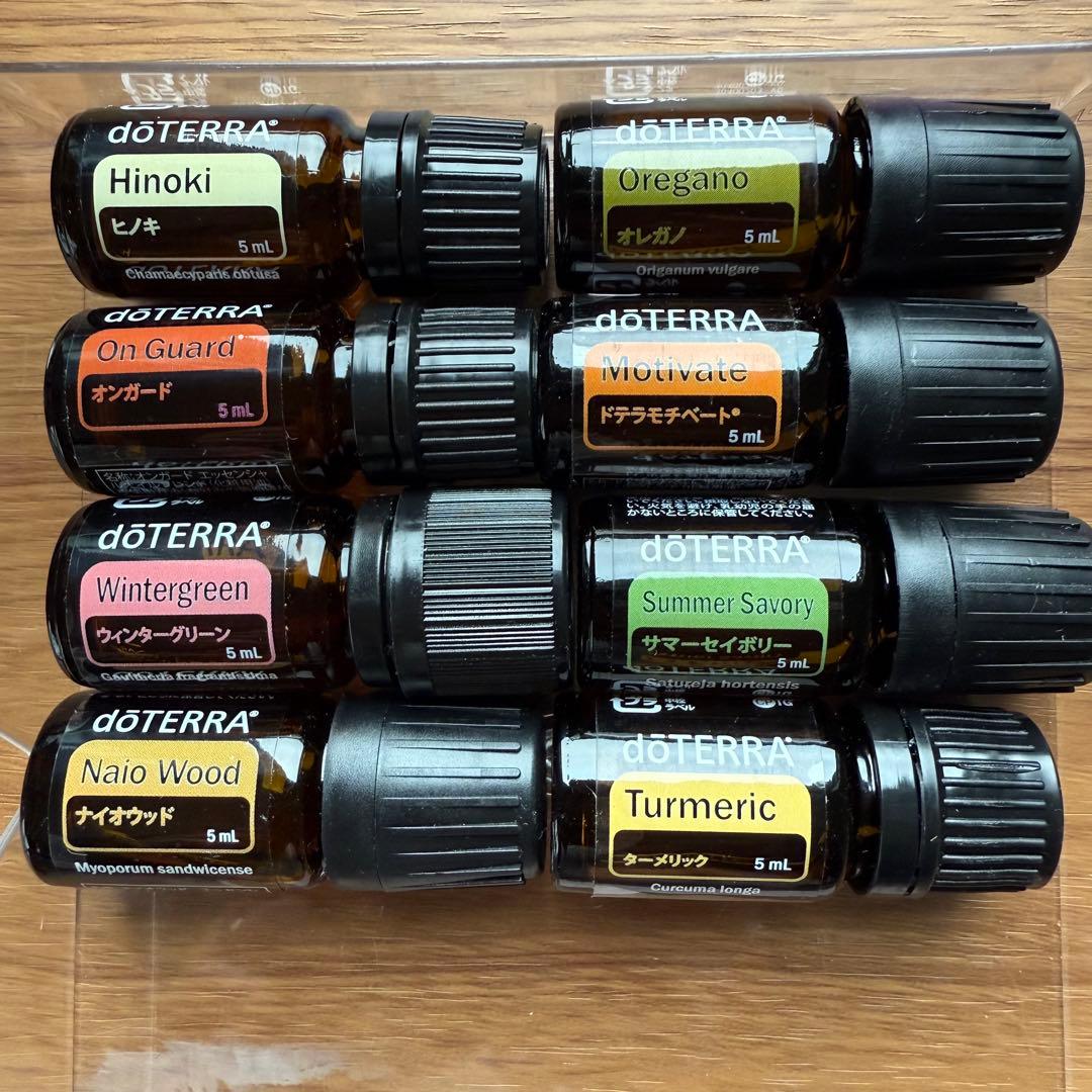 新品まとめ売りdoTERRA エッセンシャルオイルセット 8本