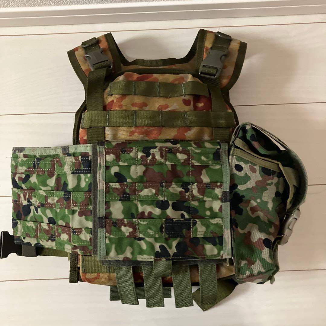 BLACKHAWK プレートキャリア　陸自迷彩　LEM製カマーバンド