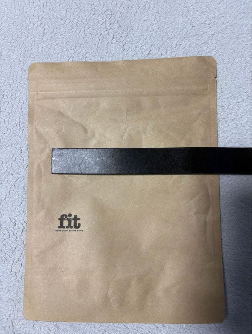 FIT SLIDE BELT NARROW XL 2.5cm幅 ブラック レザー - メルカリ