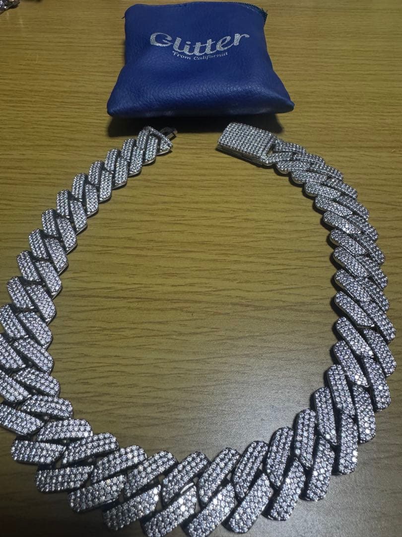 glitter ICEチェーン　19mmブリンブリン