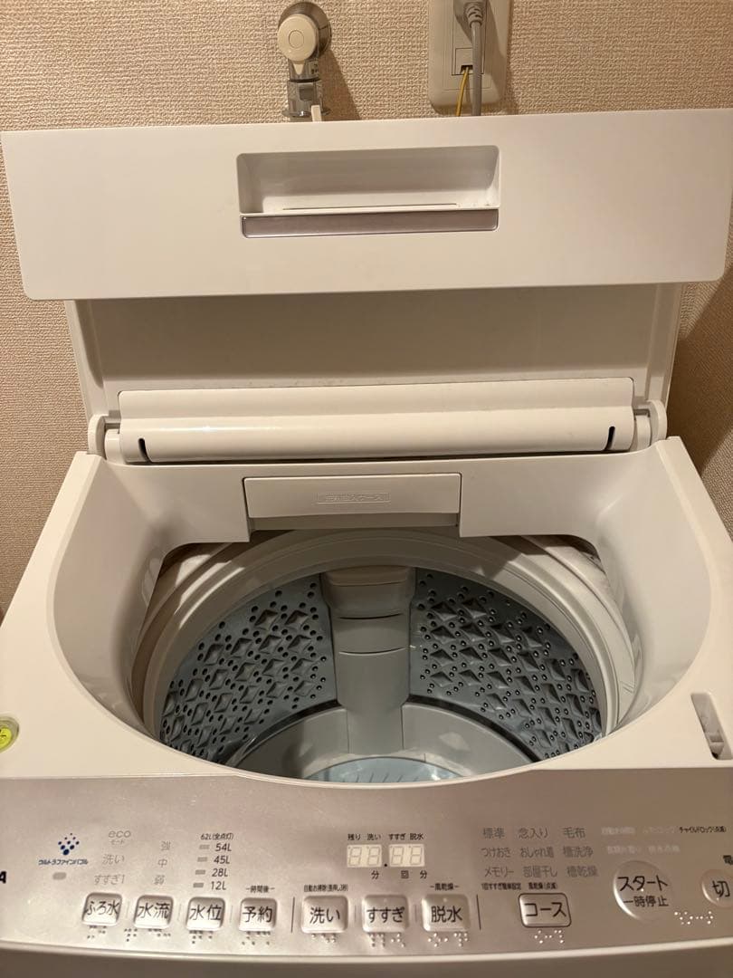 AW8DH1BK 洗濯機 8.0kg 2022年製TOSHIBA 設置配送料込