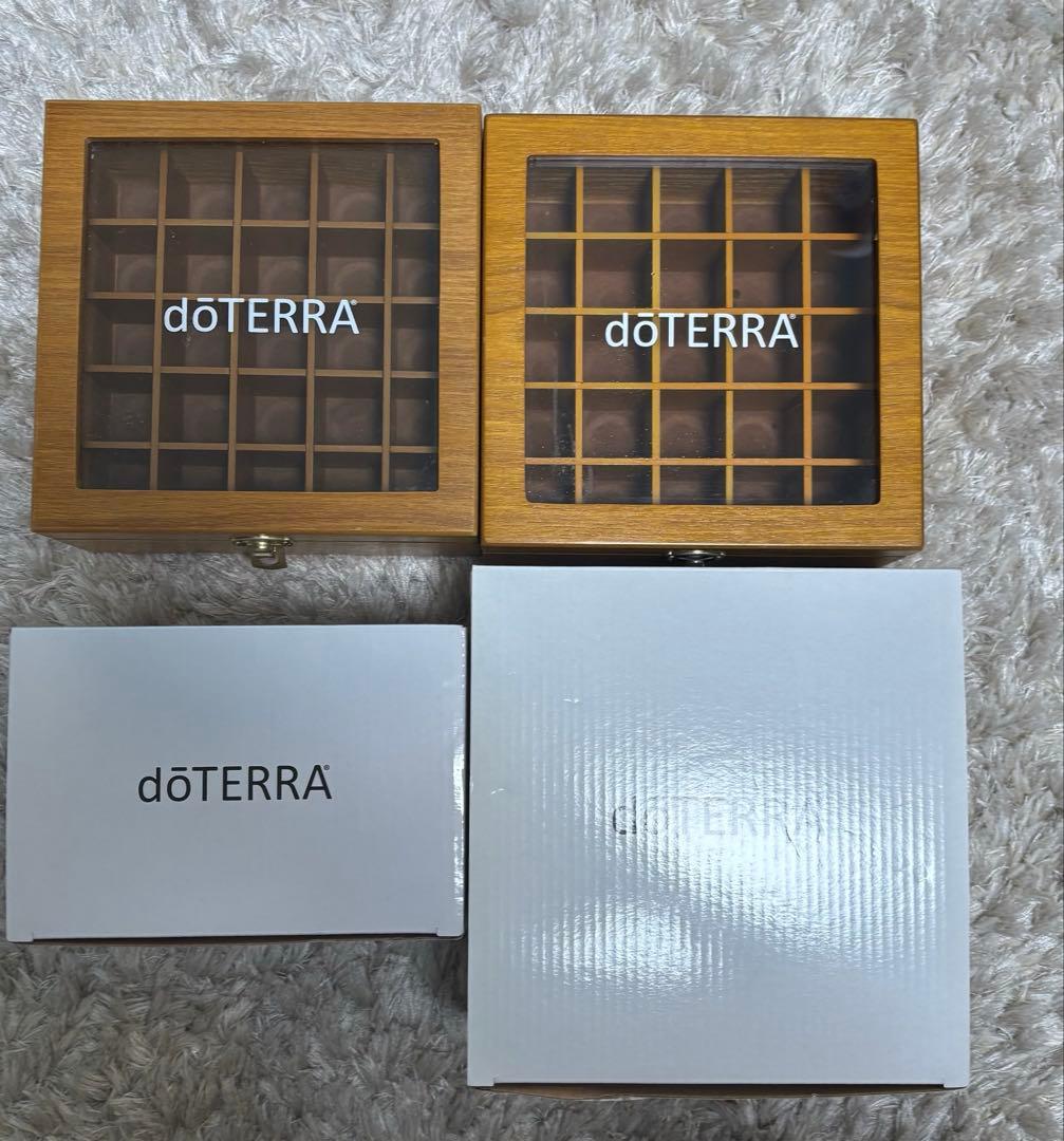 最終価格doTERRA 木製ボトルケース25本❌3個12本❌1個箱の2個新品