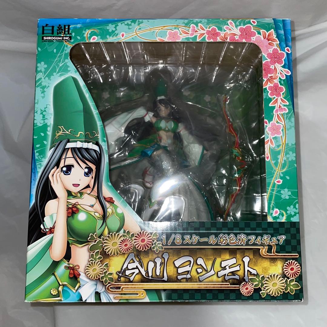 未開封 白組 戦国乙女 今川ヨシモト 1/8 フィギュア 今川ヨシモト(いまがわよしもと) 戦国乙女 1/8 完成品 フィギュア 白組