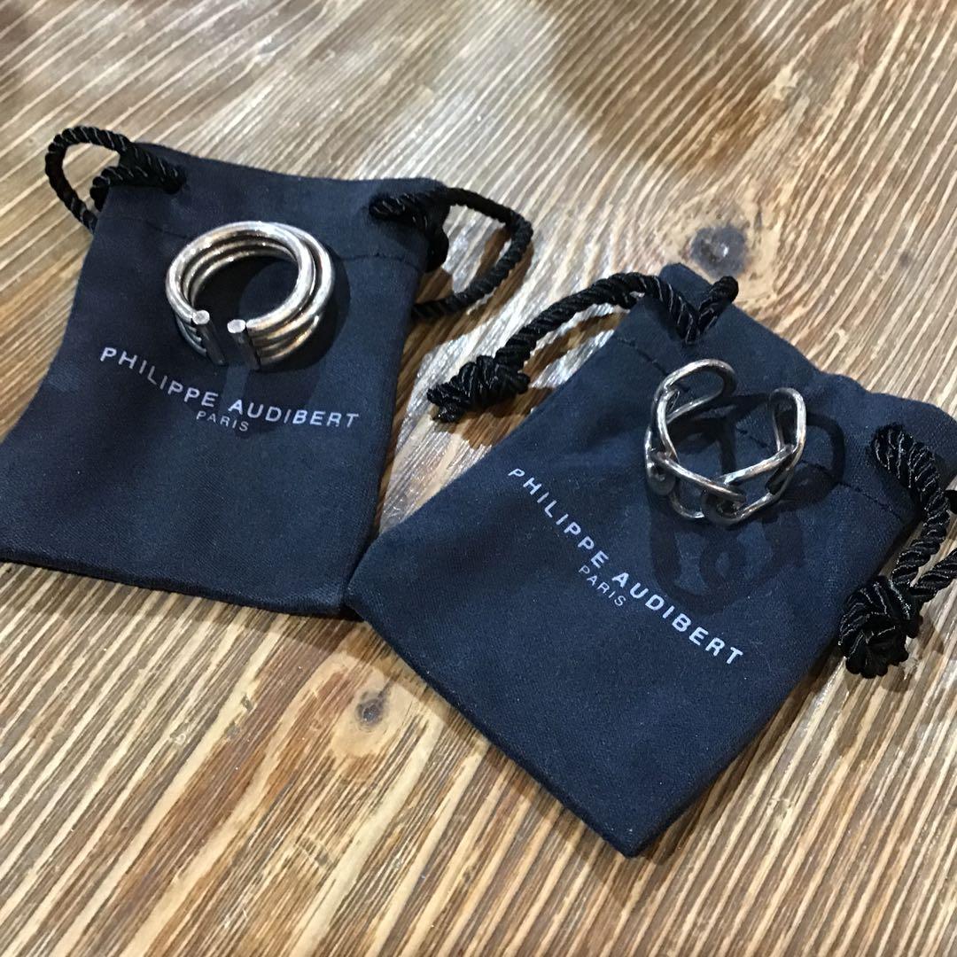 PHILIPPE AUDIBERT シルバーリング　2個