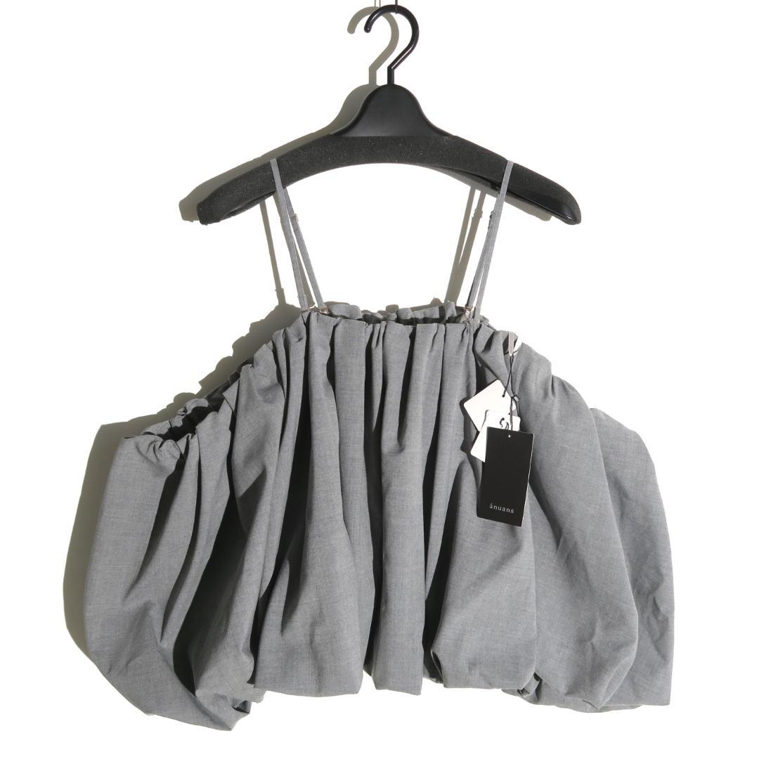 タグ付 新品 anuans ボリュームバルーントップス アニュアンス