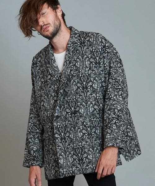 NO ID. ノーアイディー セットアップ ペイズリードルマンスリーブ 上下