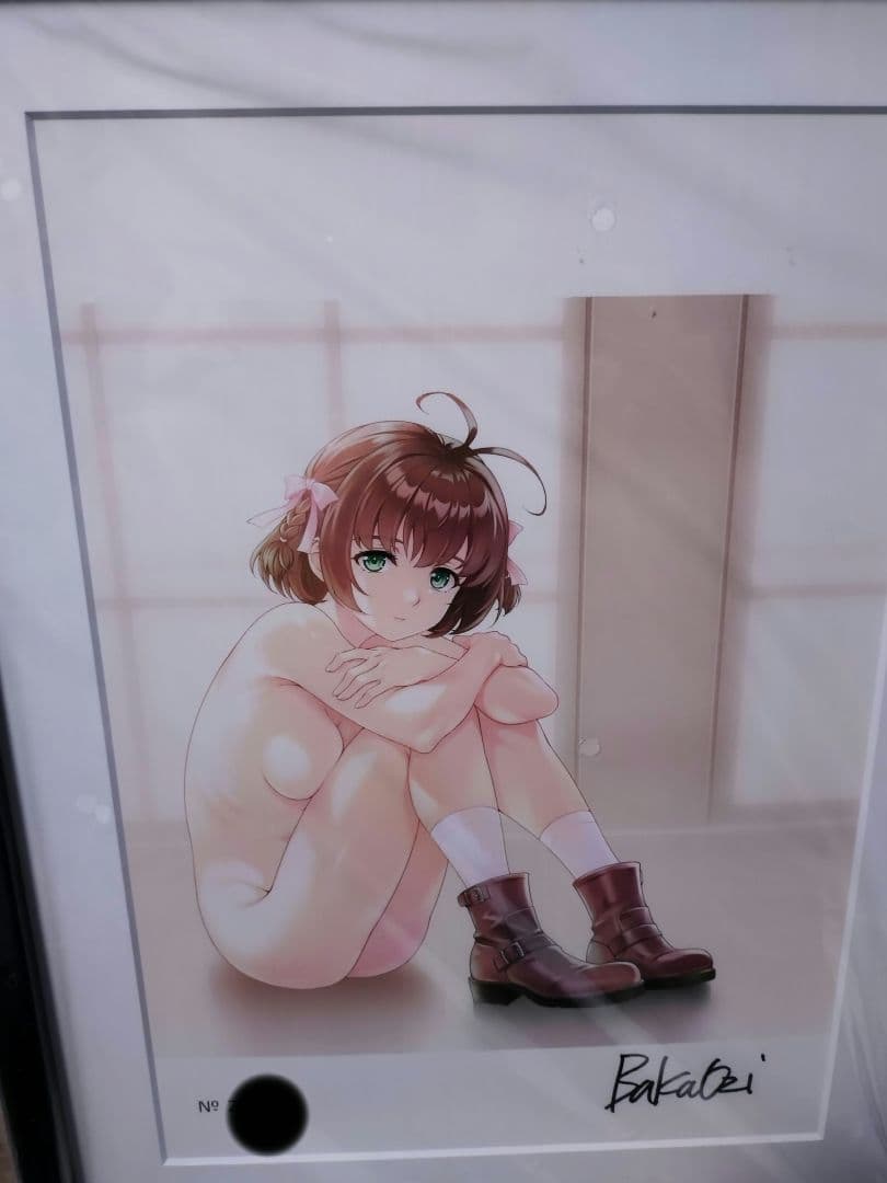 バカ王子ペルシャ先生 直筆サイン入り 複製原画　君が望む永遠 涼宮遙