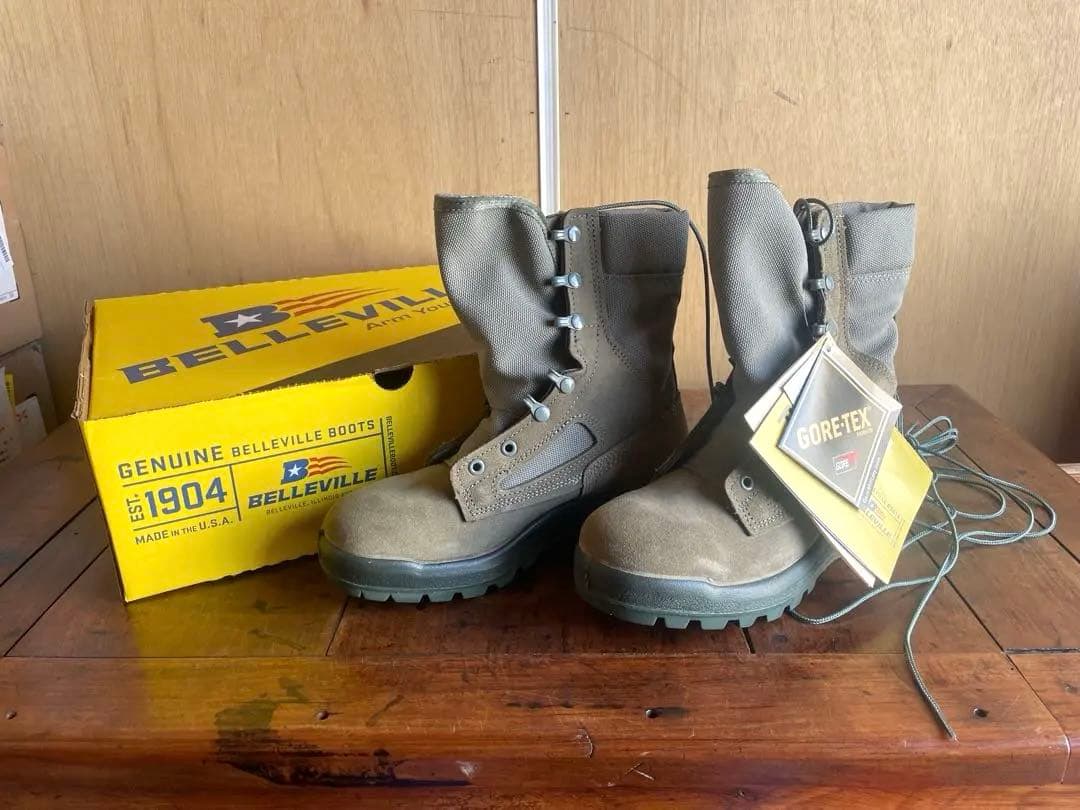 米軍実物・新品未使用GORE-TEX飛行士用ブーツ　安全靴