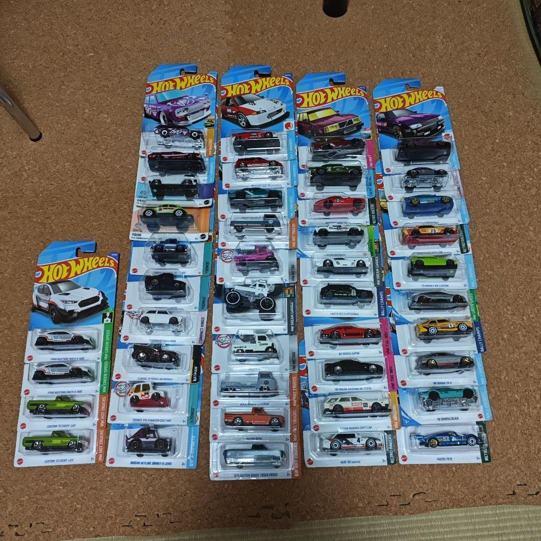 Hot Wheels ミニカーセット 42種44点