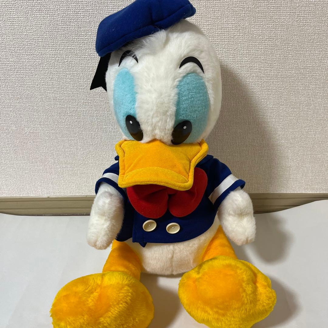 約20年前 ドナルドダック ぬいぐるみ - メルカリ