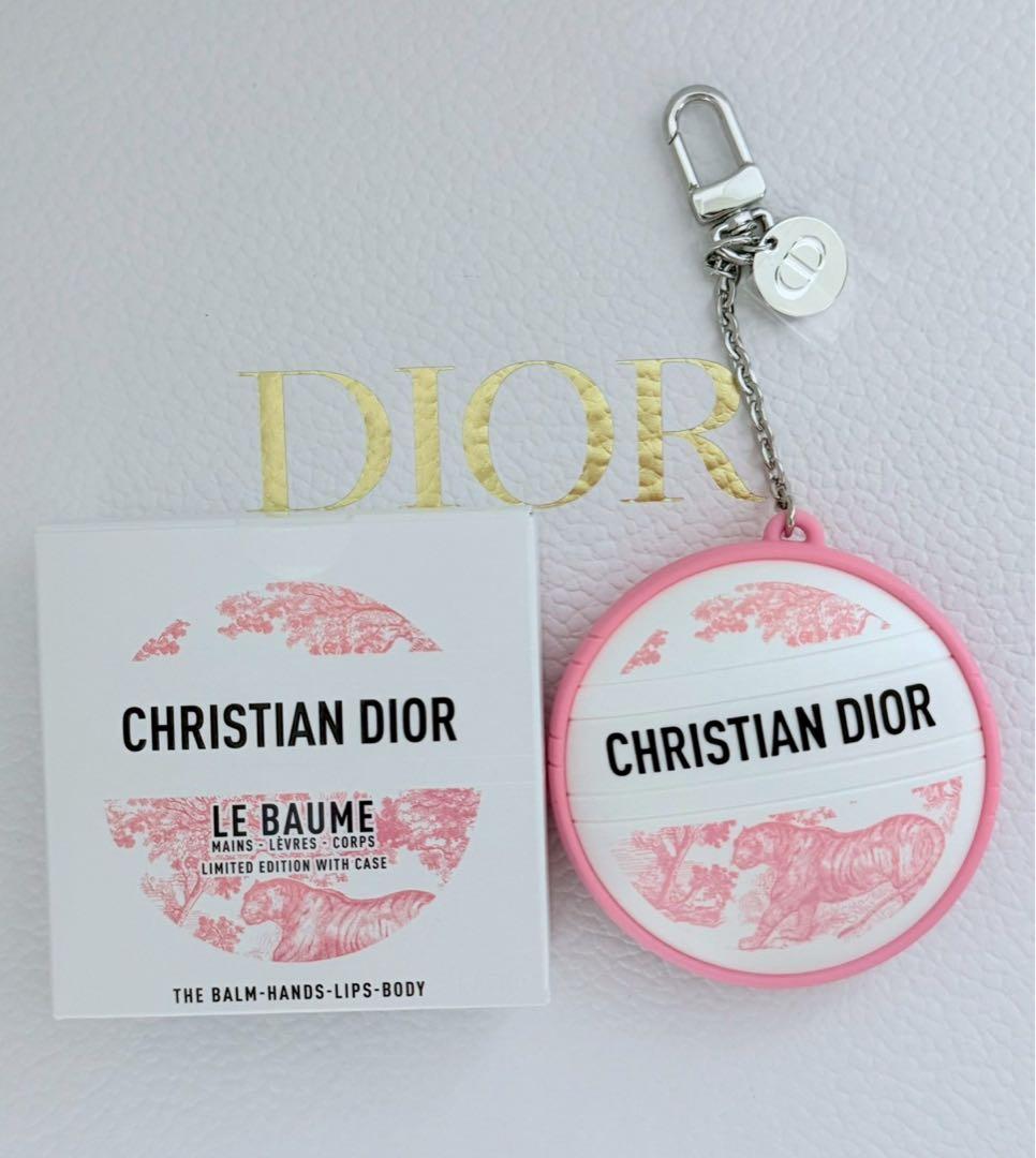 【新品未使用】ディオール ルボーム 限定トワル ドゥ ジュイ ホルダー付き