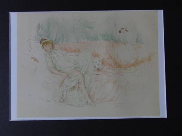 ホイッスラー、FIGURE RECKLiNING、高級画版、Wサイン入 Amazon.co.jp: James Abbott McNeill Whistlerジェームズ・マクニール