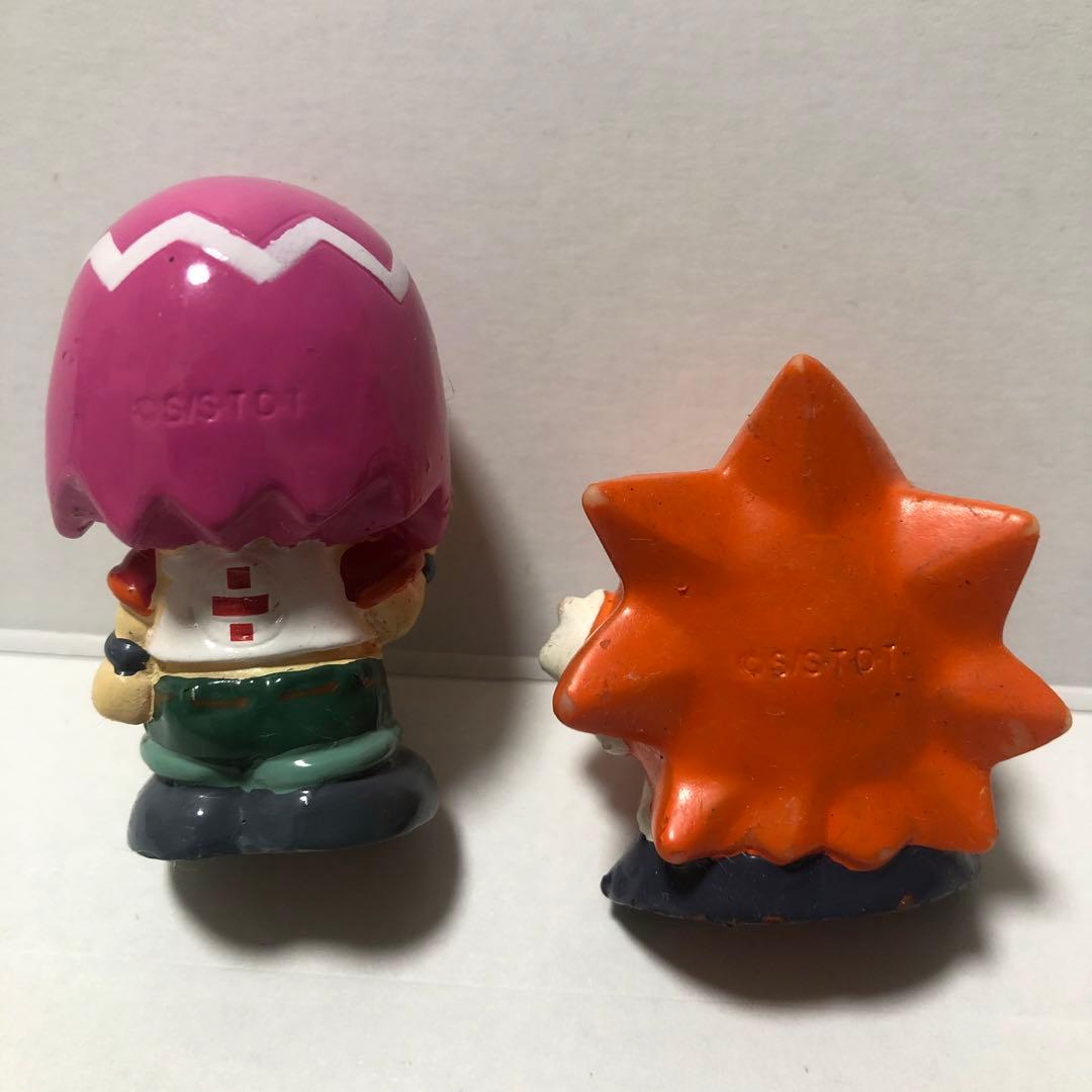 首領(ドン)パッチ ボボボーボ・ボーボボ ビュティ ソフビ 指人形 2体