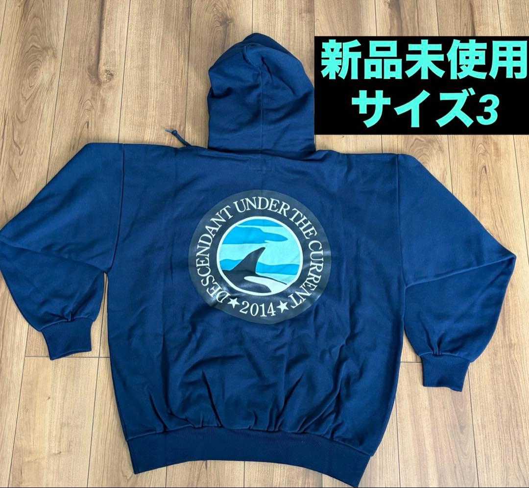 サイズ3 DESCENDANT ORCA HOODY フーディー 新品未使用