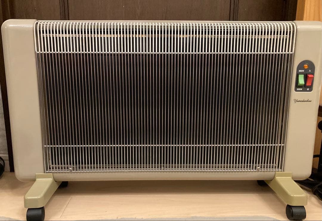 夢暖望 880 日本製 遠赤外線 パネルヒーター アールシーエス　キャスター付