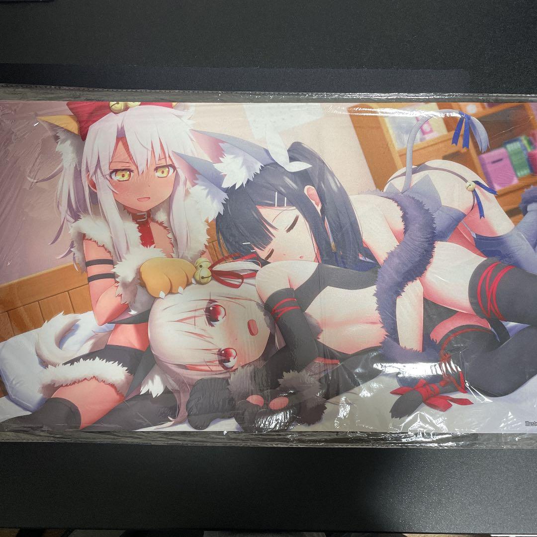 C94 イリヤ クロエ 美遊 プレイマット＆スリーブセット フレシア デスクマット イリヤ＆美遊＆クロエ マルチデスクマット 「Fate/kaleid