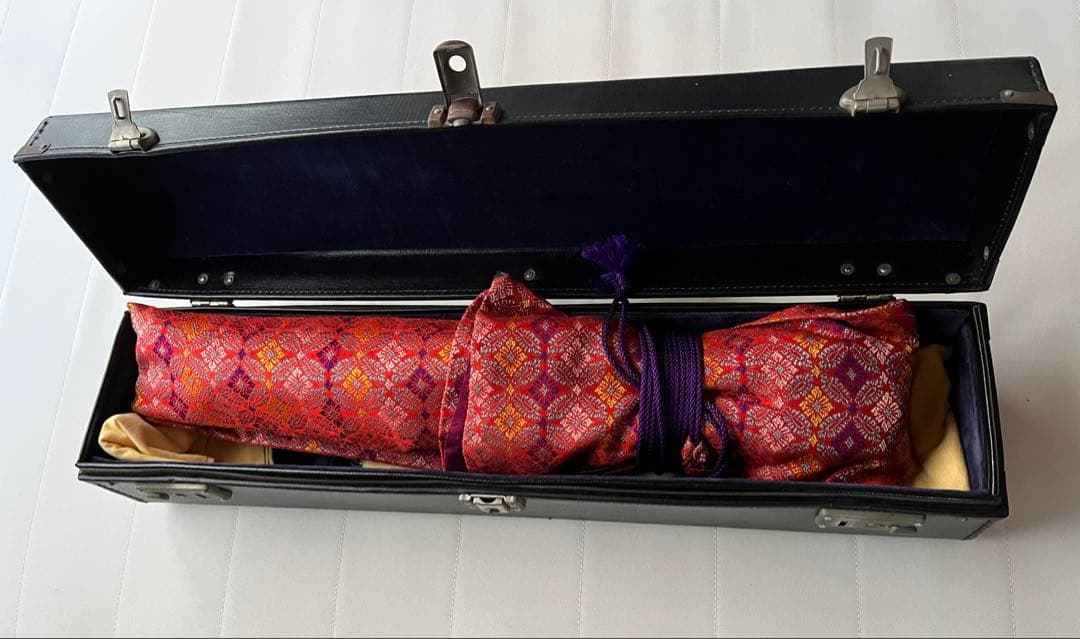 竹製 笙 ハードケース付き