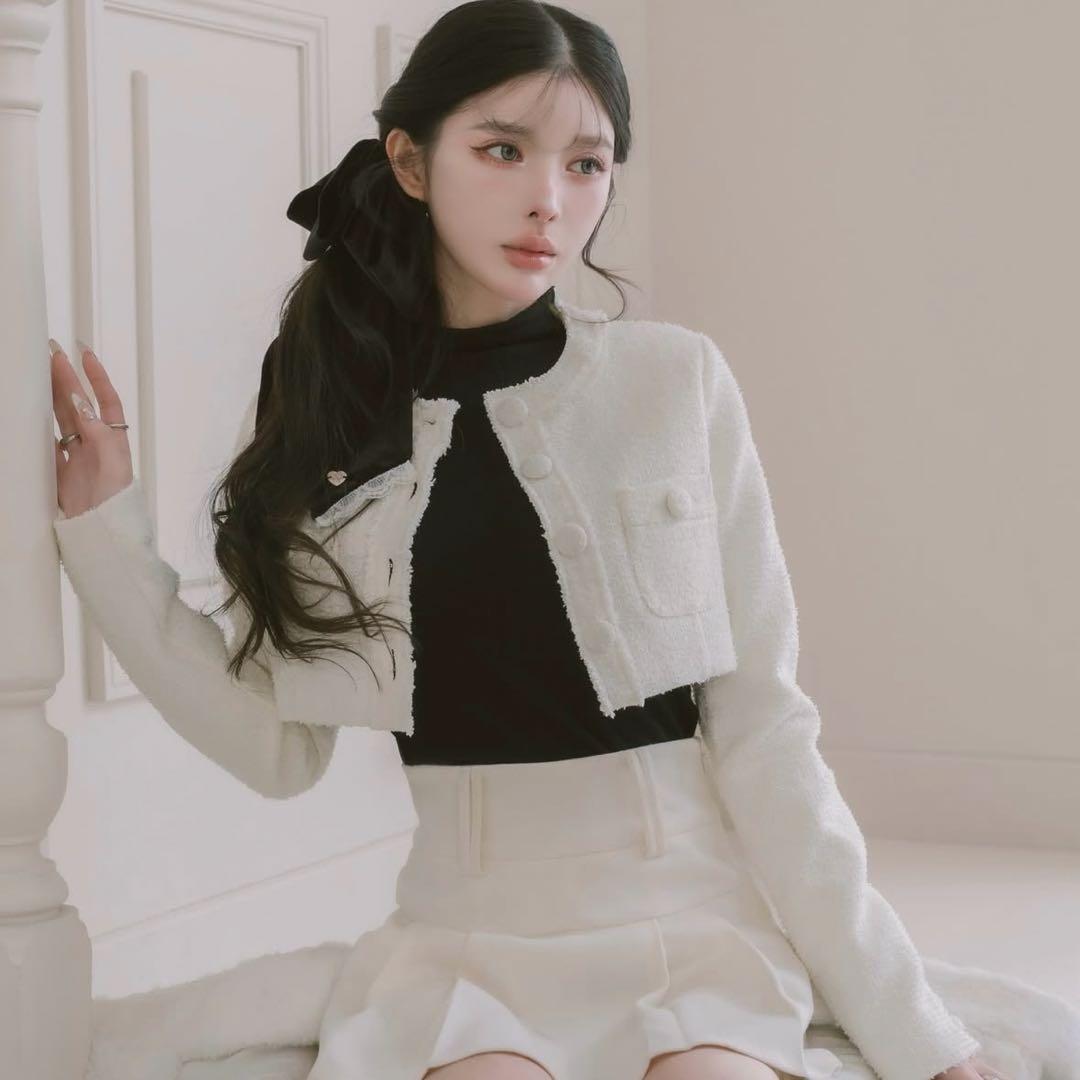 リュクスツイードショートジャケット