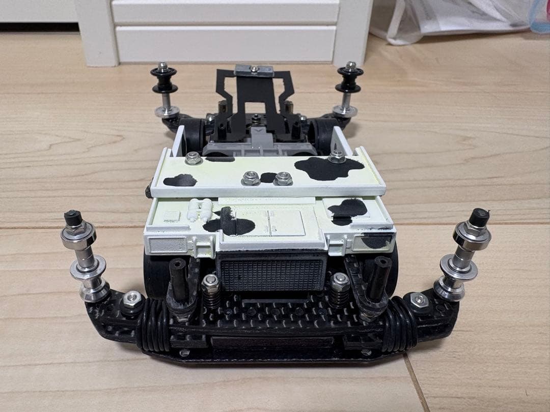 ス*オ様 MS フレキ ミニ四駆 本体 マンモスダンプ ダンプ 提灯 慣らし