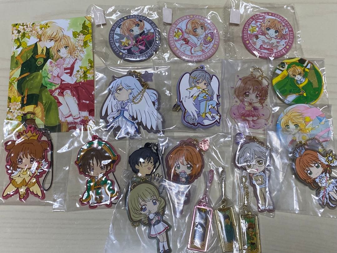 カードキャプターさくら 原画展缶バッジ他19点まとめ売り