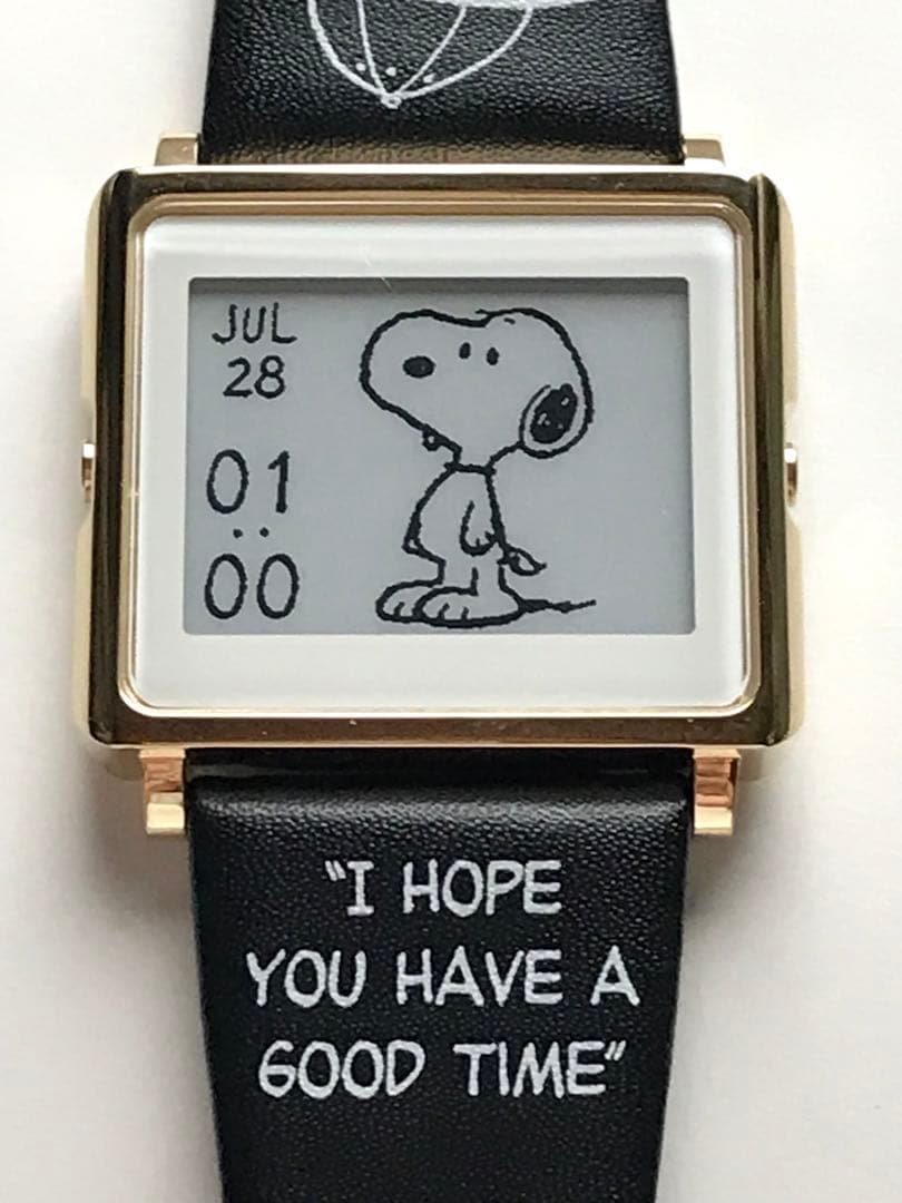 スヌーピーミュージアム限定 スマートキャンバス 腕時計 - メルカリ