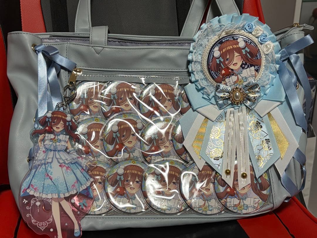 早い者勝ち！激安】五等分の花嫁 中野三玖 痛バ 缶バッジ 痛バッグ